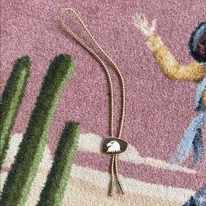 VINTAGE BOLO WESTERN TIE EAGLE